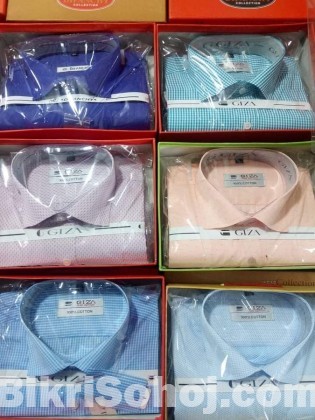 100% China cotton check shirt